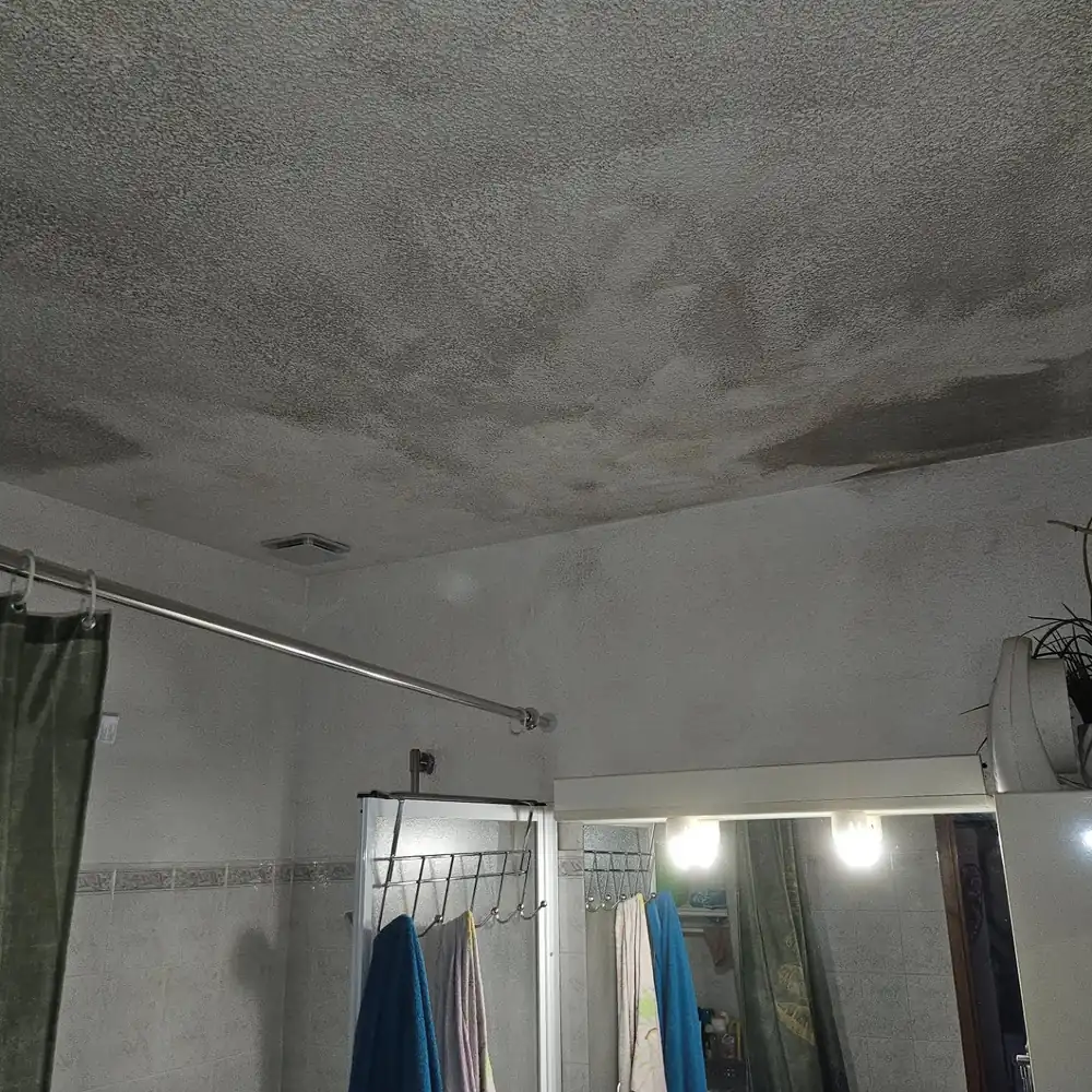 Salle d’eau dont la ventilation a été reprise à Laroque-des-Albères